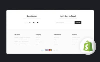Customizing Your Shopify Footer: The Ultimate Guide