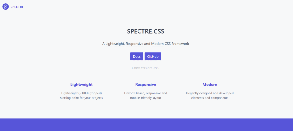 Spectre.css