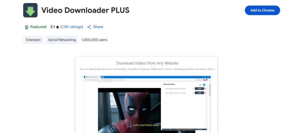 Video Downloader PLUS